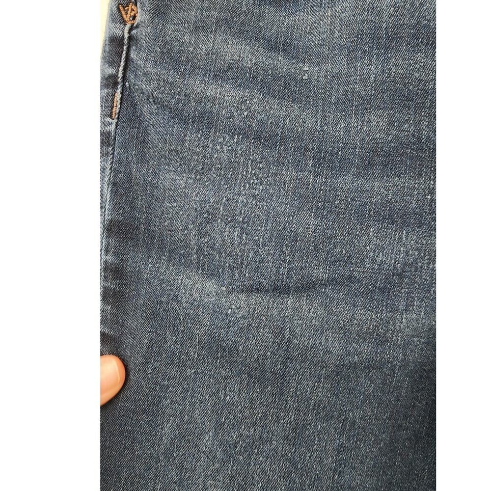 Veronic Beard Carly Kick Flare High Rise Jeans Dark Wash Stretch Size 28 - Picture 13 of 15